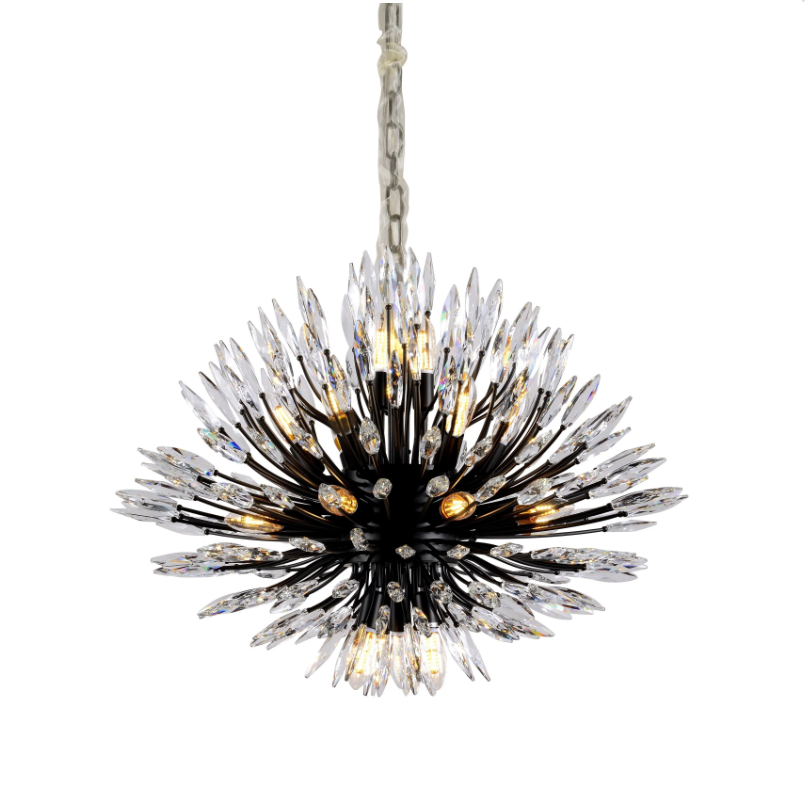 Post-Modern Art Bouquet Shape Branch Crystal Chandelier for Living Room/Dining Room