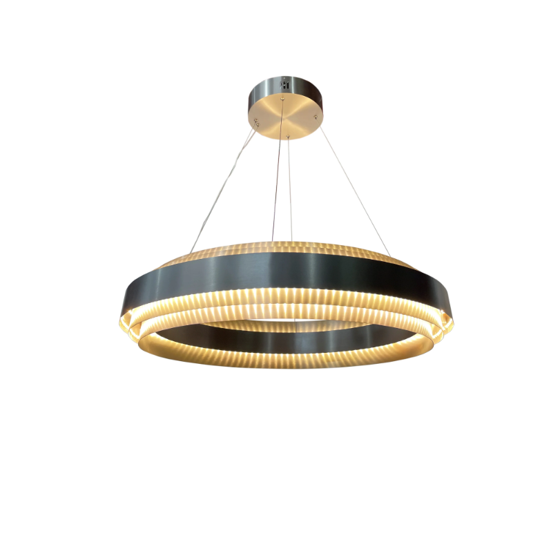 Modern Minimalist Multi-ring Pendant Round Chandelier for Living/Dining Room/Bedroom