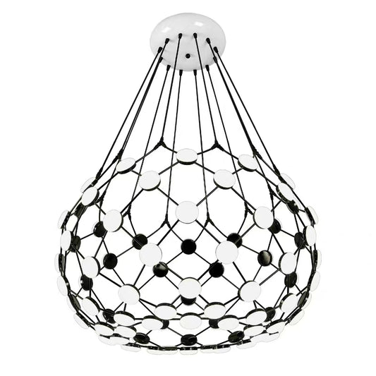 Lampadario reticolato creativo per sala da pranzo, bar e soggiorno